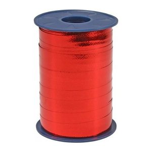 PRÄSENT Geschenkband MEXICO einseitig hochglanzbeschichtet/Rückseite matt  rot 10,0 mm x 250,0 m