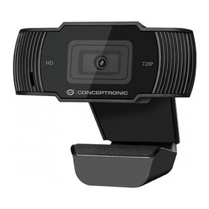 CONCEPTRONIC Webcam USB-A2.0 68° 720P/30Hz HD +Mikro sw