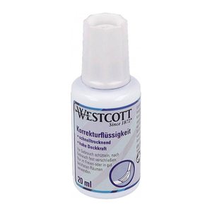 WESTCOTT Korrekturflüssigkeit 20,0 ml