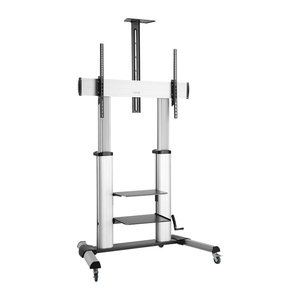 Logilink TV-Ständer Rollen höhenverstellbar,60-100",max100kg (Speditionsversand)