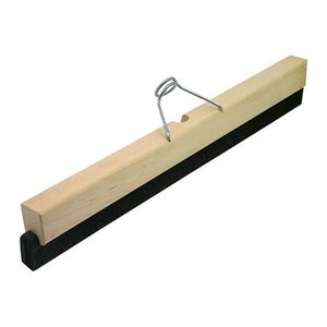 Hommel Hercules Wasserschieber schwarz Holz 60,0 cm breit