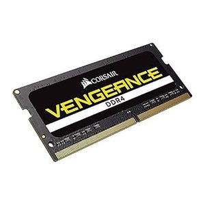 SO DDR4 8GB PC 3200 CL22 CORSAIR VENGEANCE Black retail