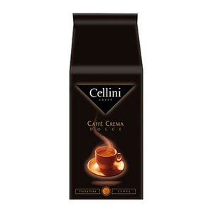 Cellini CAFFÈ CREMA DOLCE Kaffeebohnen, Arabica- und Robustabohnen mild, 1 kg