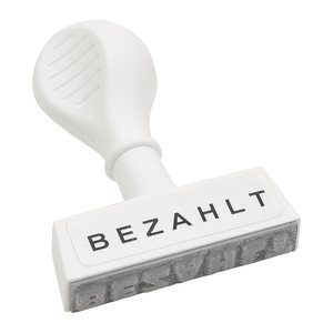 WEDO Textstempel "Bezahlt" ohne Logo, 1 St.