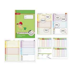 ROTH Hausaufgabenheft Kompass 1. Klasse liniert DIN A4 ohne Rand, 48 Blatt, 1 St.