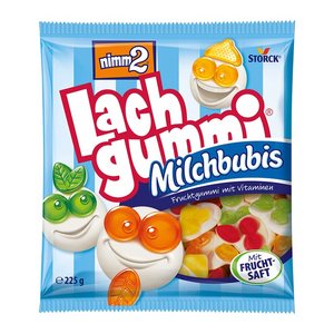 nimm2® Lachgummi Milchbubies Fruchtgummi 225 g, 1 St.