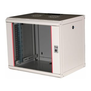 Equip 19" Netzwerkschrank Glastür PM 600x450mm 9HE grau