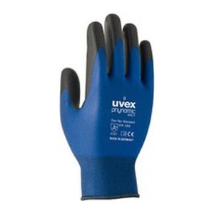 uvex unisex Arbeitshandschuhe phynomic WET blau Größe 10, 1 Paar