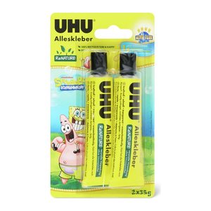 UHU ReNATURE SpongeBob Schwammkopf Alleskleber 35,0 g, 2 St.