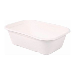 NATURE Star Einweg-Menüschalen Casa transparent 0,65 l, 50 St.