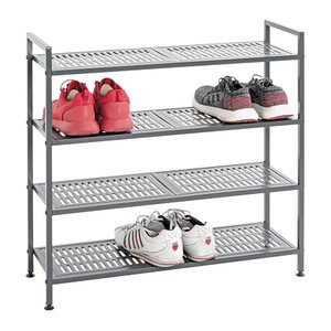 HAKU Möbel Schuhregal anthrazit 73,0 x 25,0 x 72,0 cm, 1 St.
