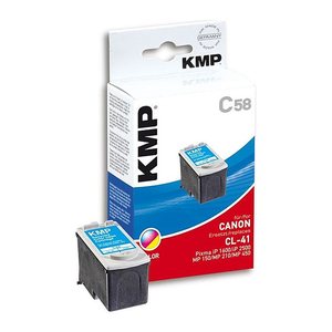 KMP C58 color Druckerpatrone kompatibel zu Canon CL-41