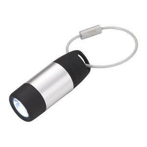 TROIKA® ECO CHARGE LED Taschenlampe silber 5,8 cm, 1 St.