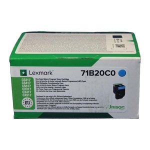Lexmark 71B20C0  cyan Toner