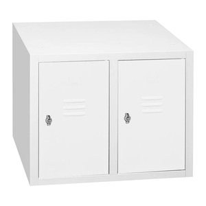 Aufsatzschrank für Spinde – mit Drehriegelschloss (600 x 500 x 500 mm)