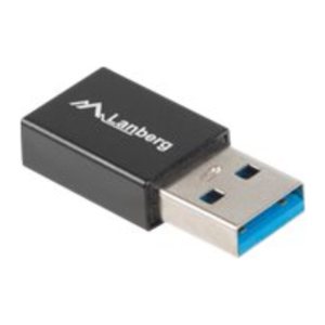 LANBERG USB-C(F)3.1->USB-A(M) Adapter schwarz