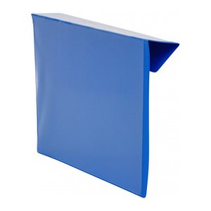 EICHNER Sichttaschen DIN A4 quer blau glatt, 50 St.