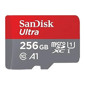 SanDisk Speicherkarte microSDXC Ultra, 256 GB, 1 St.