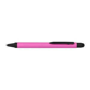 ONLINE® Kugelschreiber ALU Stylus pink, Schreibfarbe: blau, 1 St.