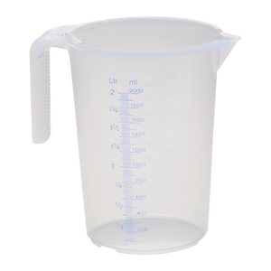 hünersdorff Messbecher transparent