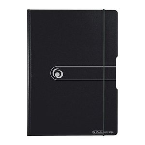 herlitz Klemmbrettmappe easy orga 300000721 DIN A4 schwarz Kunststoff, 1 St.