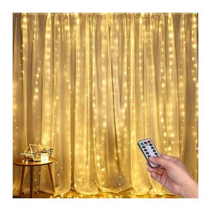 goobay 300er LED Lichtervorhang transparent 2,5 m, 1 St.