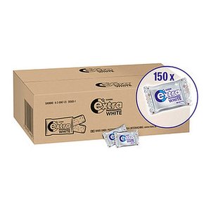 extra® PROFESSIONAL WHITE Kaugummis 150x 2 Dragees, 2x 150 St.