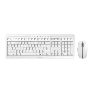 CHERRY STREAM DESKTOP Tastatur-Maus-Set kabellos weiß