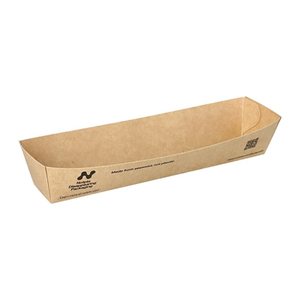 conpax Pappschalen NOTPLA braun 20,0 x 5,0 cm, 160 St.