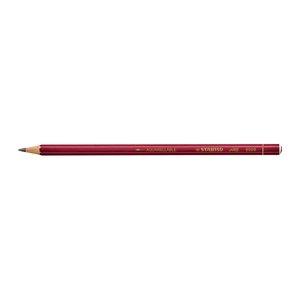 STABILO All 8008 Graphitstift 2B rot, 1 St.