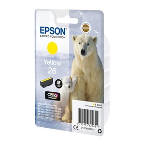 EPSON 26 / T2614 (Eisbär) gelb Druckerpatrone
