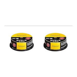Intenso DVD+R 4,7 GB, 25 St.
