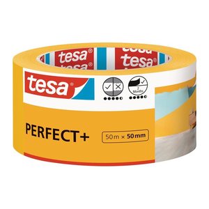 tesa PERFECT+ Kreppband orange 50,0 mm x 50,0 m 1 Rolle