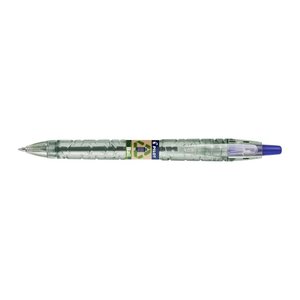 PILOT Kugelschreiber B2P „Bottle 2 Pen“ ECOBALL transparent/grün, Schreibfarbe: blau, 1 St.
