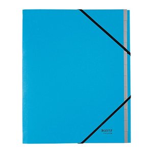 LEITZ Ordnungsmappe recycle 3915 12 Fächer blau, 1 St.