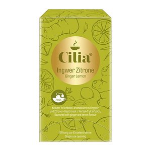 Cilia Ingwer-Zitrone Tee 20 Portionen