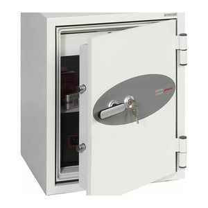 phoenix Tresor Data Combi mit Feuerschutz signalweiß 50,0 x 50,0 x 64,0 cm