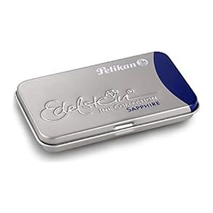 Pelikan Tintenpatronen für Füller Edelstein® Ink sapphire, 6 St.