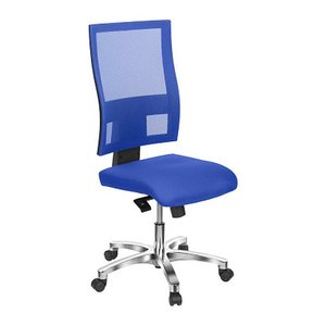 Topstar Bürostuhl Nito, PRONETSYT38 Stoff blau, Gestell alu