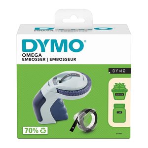 DYMO Omega Prägegerät blau