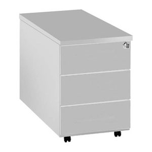 Kerkmann Rollcontainer lichtgrau 3 Auszüge 42,0 x 80,0 x 54,0 cm