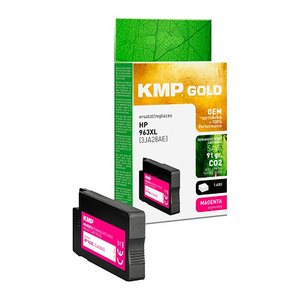 KMP Gold magenta pigmentiert Druckerpatrone kompatibel zu HP 963XL (3JA28AE)