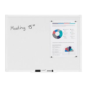 MAUL Whiteboard MAULprimo 45,0 x 60,0 cm weiß kunststoffbeschichteter Stahl