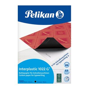Pelikan Kohlepapier interplastic 1022 G® 400142584 DIN A4, 100 Blatt