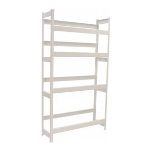 Simonrack Getränkekistenregal SIMONBOTTLE 4 8425437087882 weiß 100,0 x 30,0 x 200,0 cm