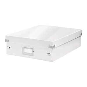 LEITZ Click & Store Aufbewahrungsbox 900 Blatt weiß 28,0 x 37,0 x 10,0 cm, 1 St.