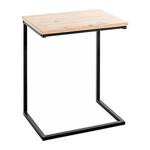 HAKU Möbel Beistelltisch rechteckig MDF-Platte eiche 40,0 x 30,0 x 50,0 cm, 1 St.