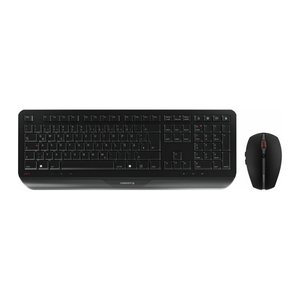 CHERRY GENTIX DESKTOP Tastatur-Maus-Set kabellos schwarz