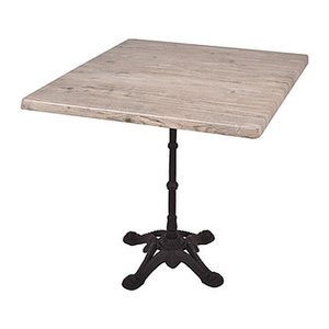 Garden Pleasure CIVETTA Bistrotisch quadratisch Spanplatte hellbraun 80,0 x 80,0 x 74,0 cm, 1 St.