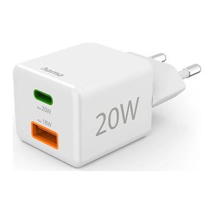 hama Ladeadapter weiß, 20 Watt